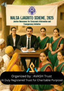 AVASH Trust Partners with DLSA to Implement NALSA’s JAGRITI Scheme for Legal Awareness at the Grassroots!!!!